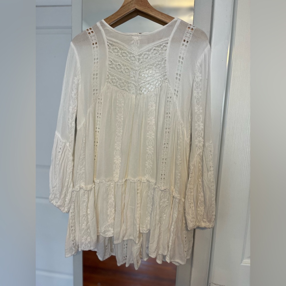 Free people eyelet tunic
